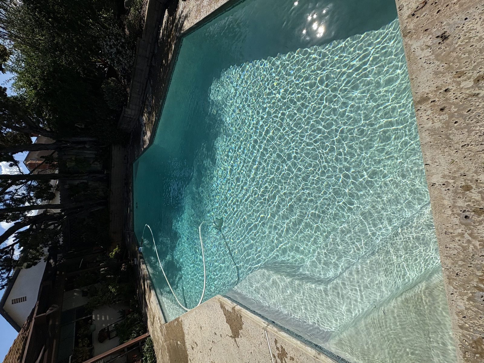 Spotless pool filter after Dynasty Pool Care deep clean