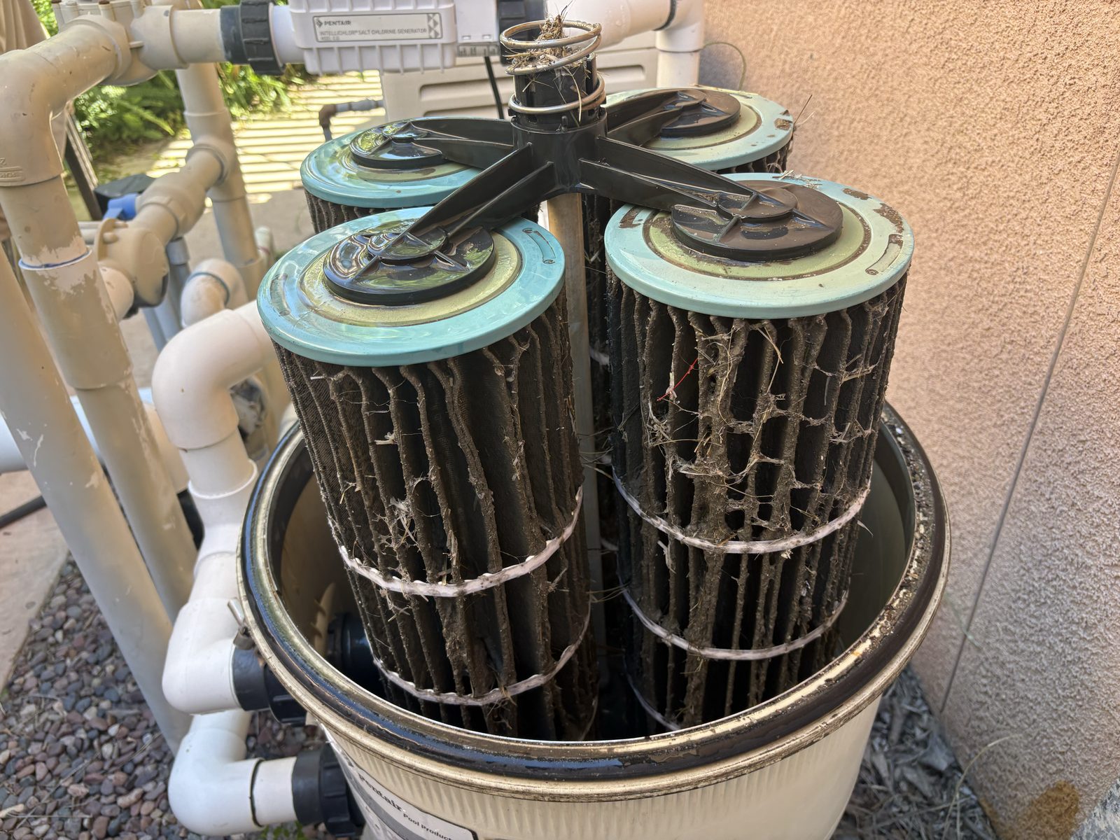 Pool equipment repair — pump, filter, and heater service