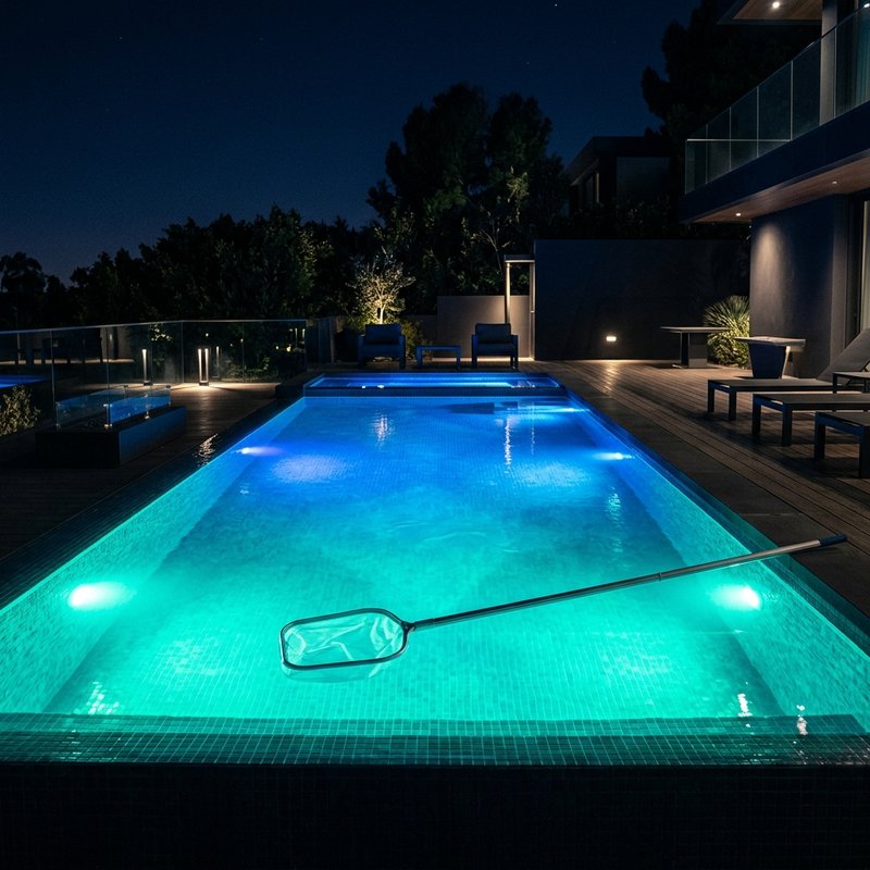 Weekly pool maintenance service in Orange County